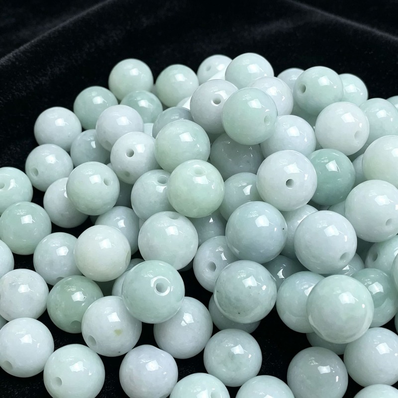 10 Buah Manik-Manik Batu Giok  - Beading ulasan dan harga