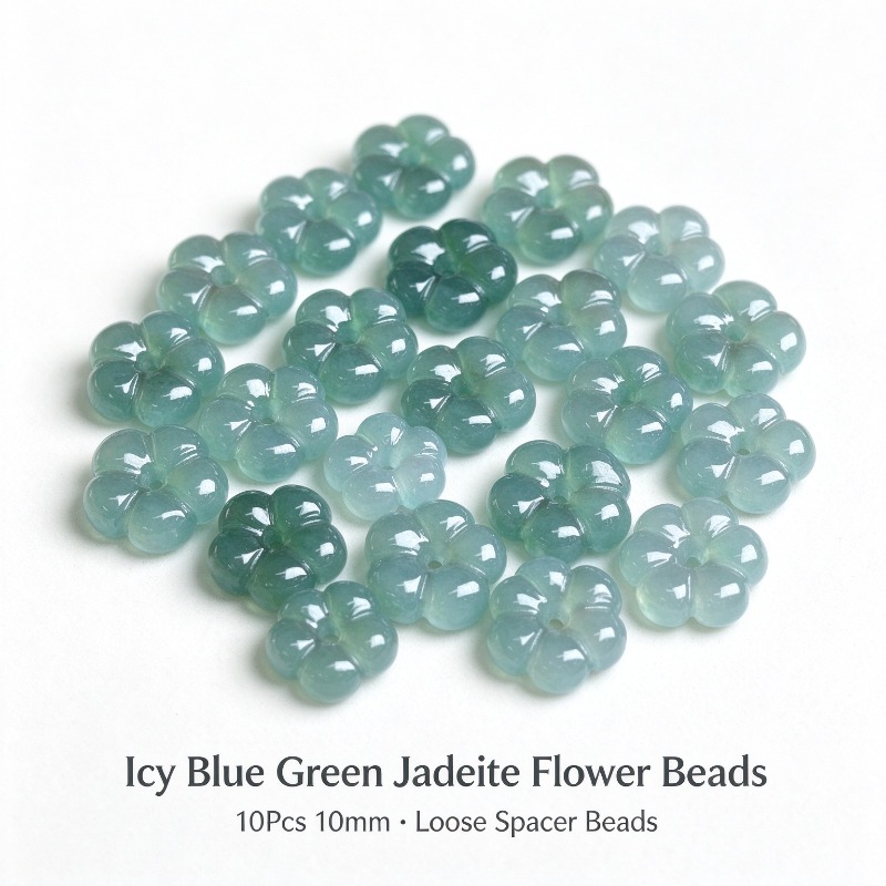 10 buah manik-manik batu perma - Beading ulasan dan harga