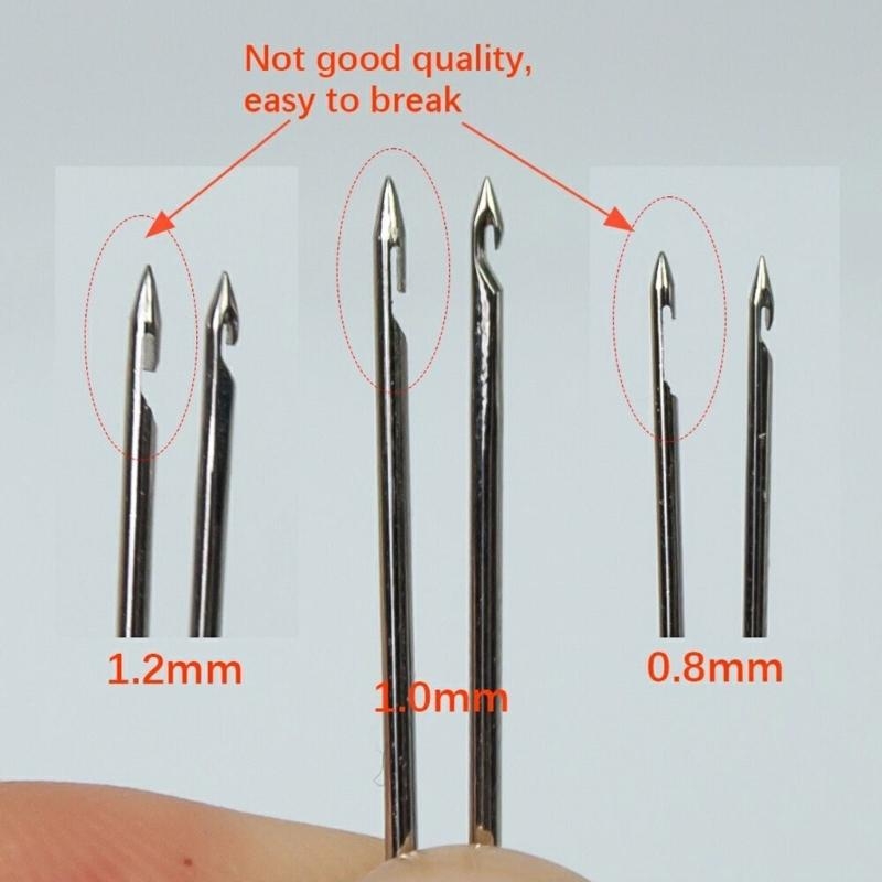 Bordir Manik-manik Bordir Pera - Wooden Crochet Hooks Ergonomic Handle ulasan dan harga