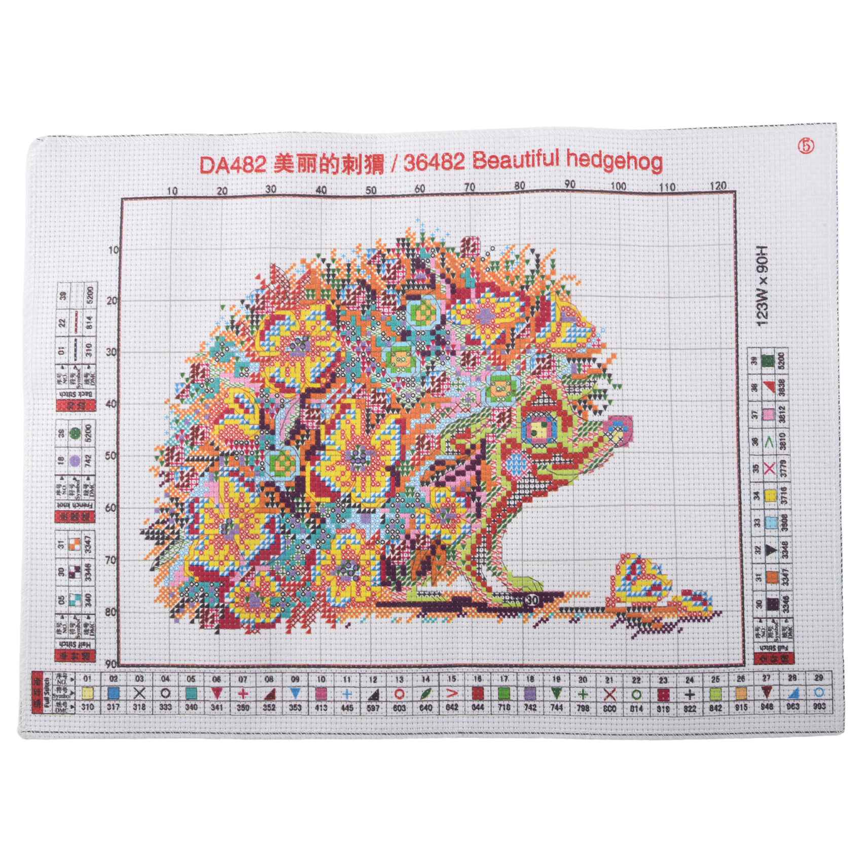 Paket Perlengkapan Sulaman Sil - Cross Stitch Stamped Kits Beginners ulasan dan harga