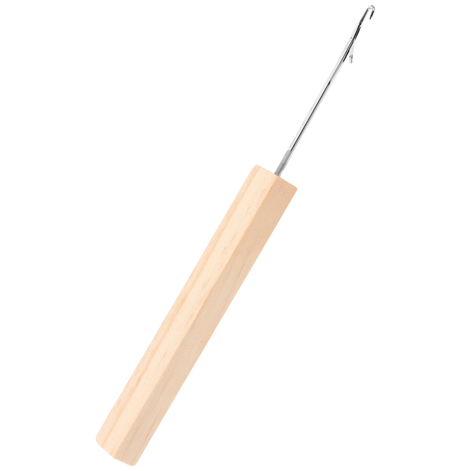 Set Alat Merajut Profesional d - Wooden Crochet Hooks Ergonomic Handle ulasan dan harga