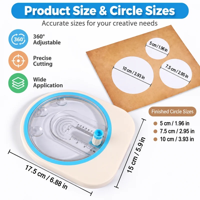 360 °   Alat Pemotong Kertas d - Scrapbooking ulasan dan harga