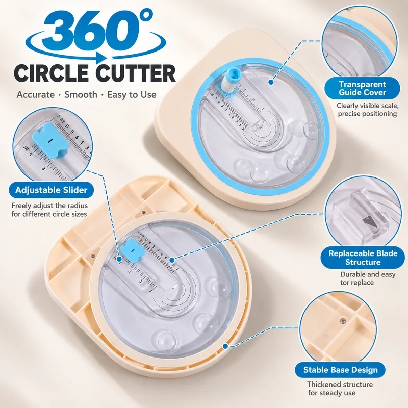 360 °   Alat Pemotong Kertas d - Scrapbooking ulasan dan harga