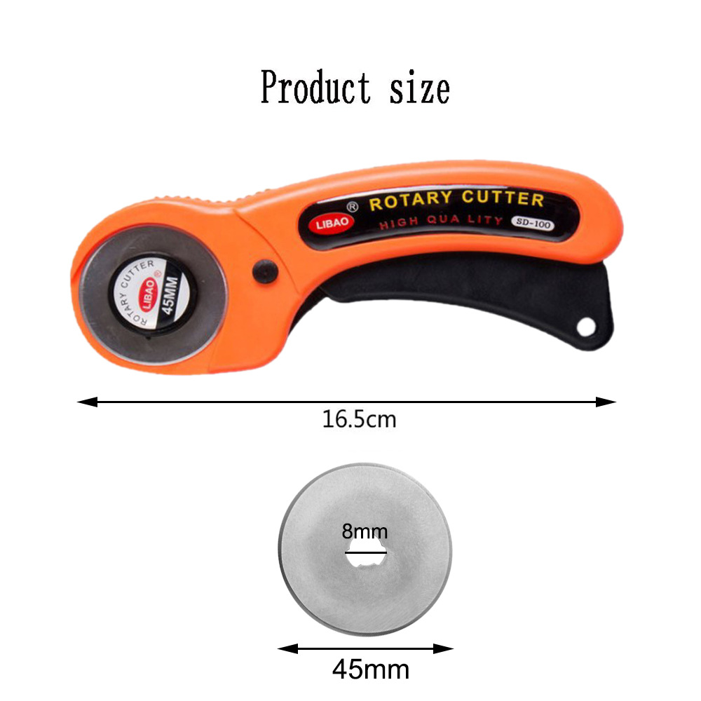 Pisau Pemotong Putar 45mm untu - Rotary Cutter For Fabric 45Mm ulasan dan harga