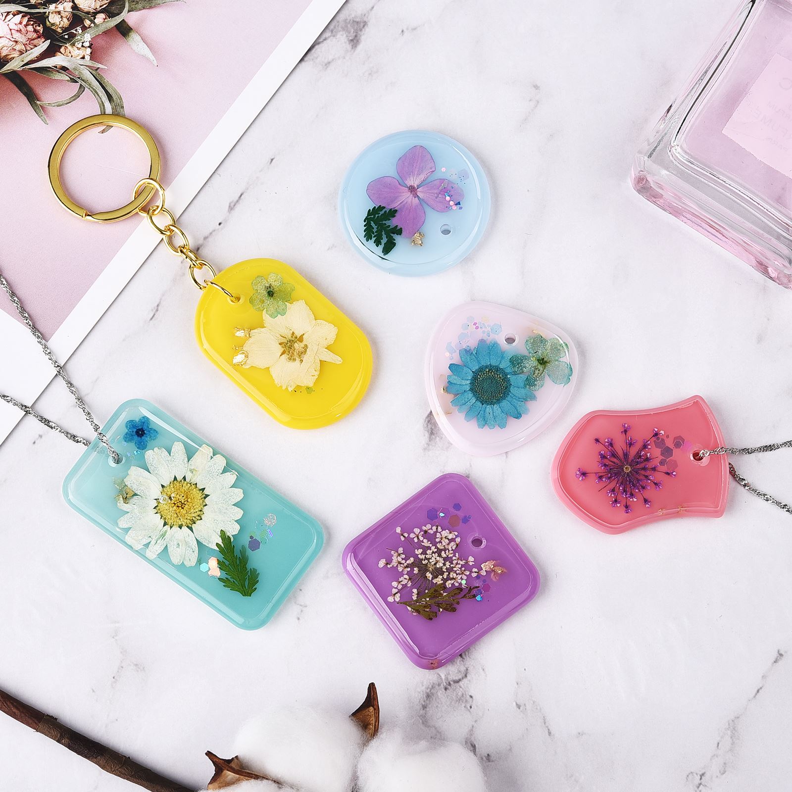 DIY Gantungan Kunci Liontin Si - Silicone Epoxy Resin Molds Set ulasan dan harga