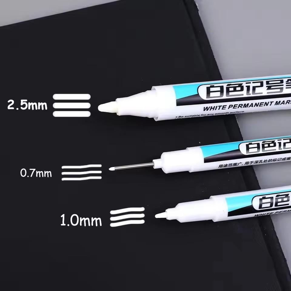 Spidol Permanen Putih 0,7/1,0/ - Painting Supplies ulasan dan harga