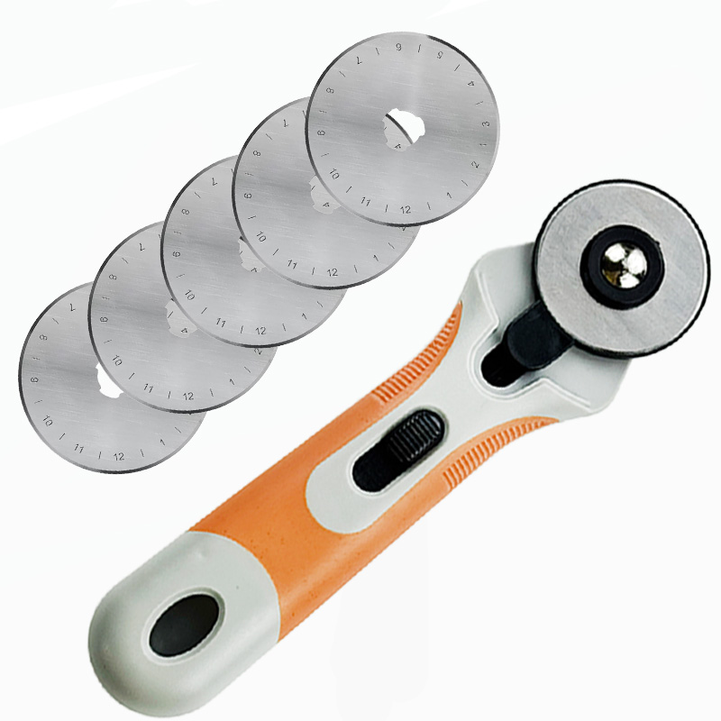 Pemotong Putar 45mm, Pisau Rol - Rotary Cutter For Fabric 45Mm ulasan dan harga