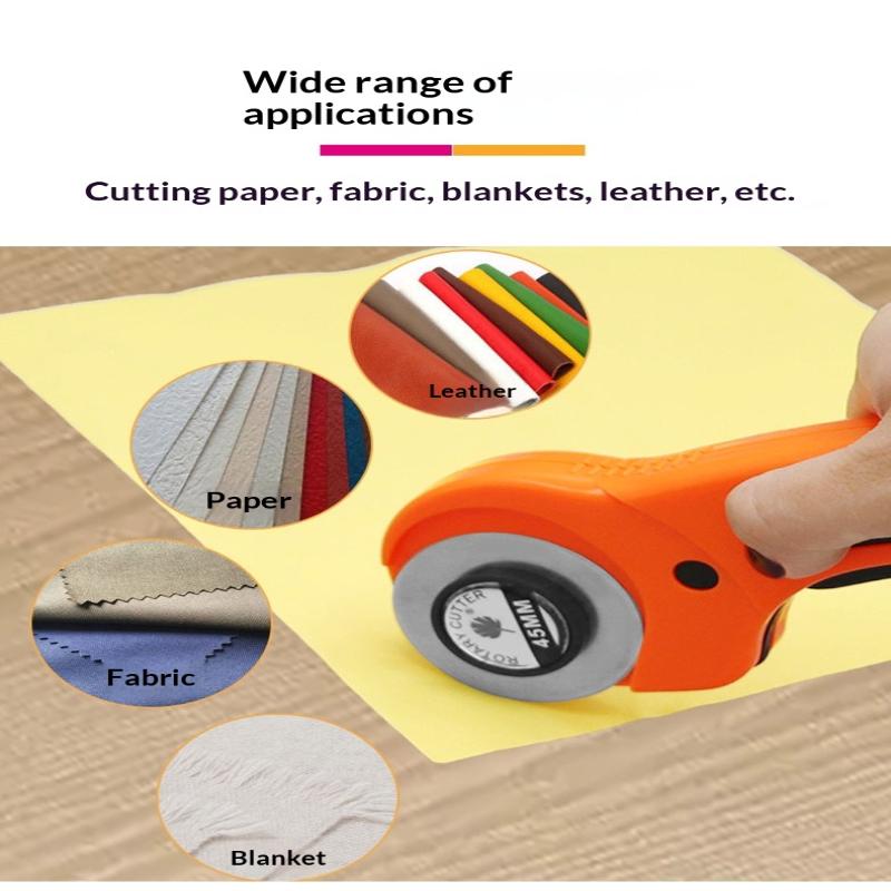 5/10 Buah Pemotong Putar 45Mm  - Rotary Cutter For Fabric 45Mm ulasan dan harga