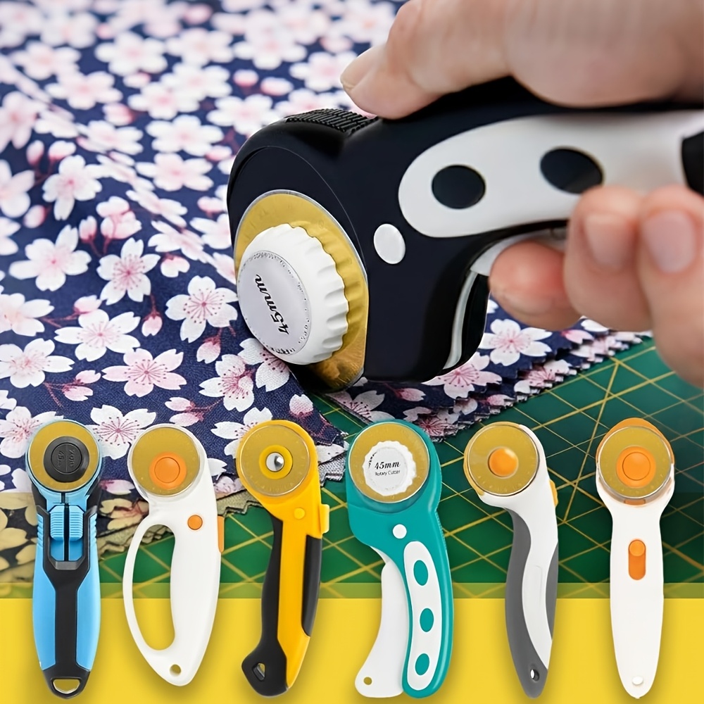 Pisau Pemotong Putar Berlapis  - Rotary Cutter For Fabric 45Mm ulasan dan harga