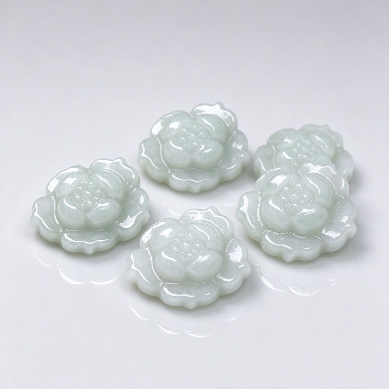 5 buah liontin bunga teratai d - Beading ulasan dan harga